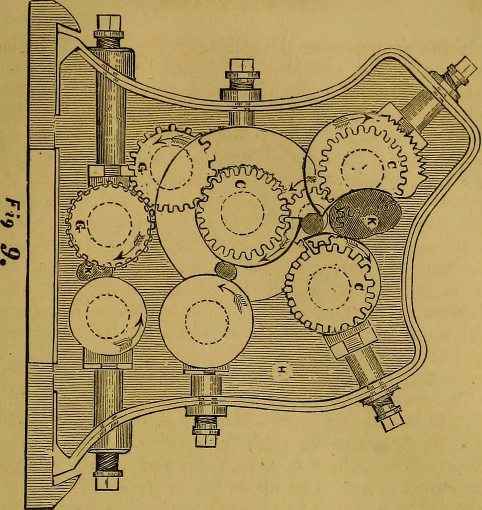 An illustration from Five black arts, 1861, leaf 428