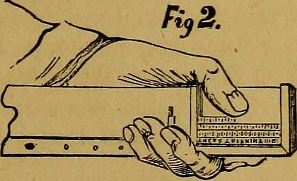 An illustration from Five black arts, 1861, leaf 80