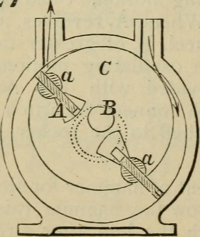 An illustration from Five hundred and seven mechanical movements, 1903, leaf 107