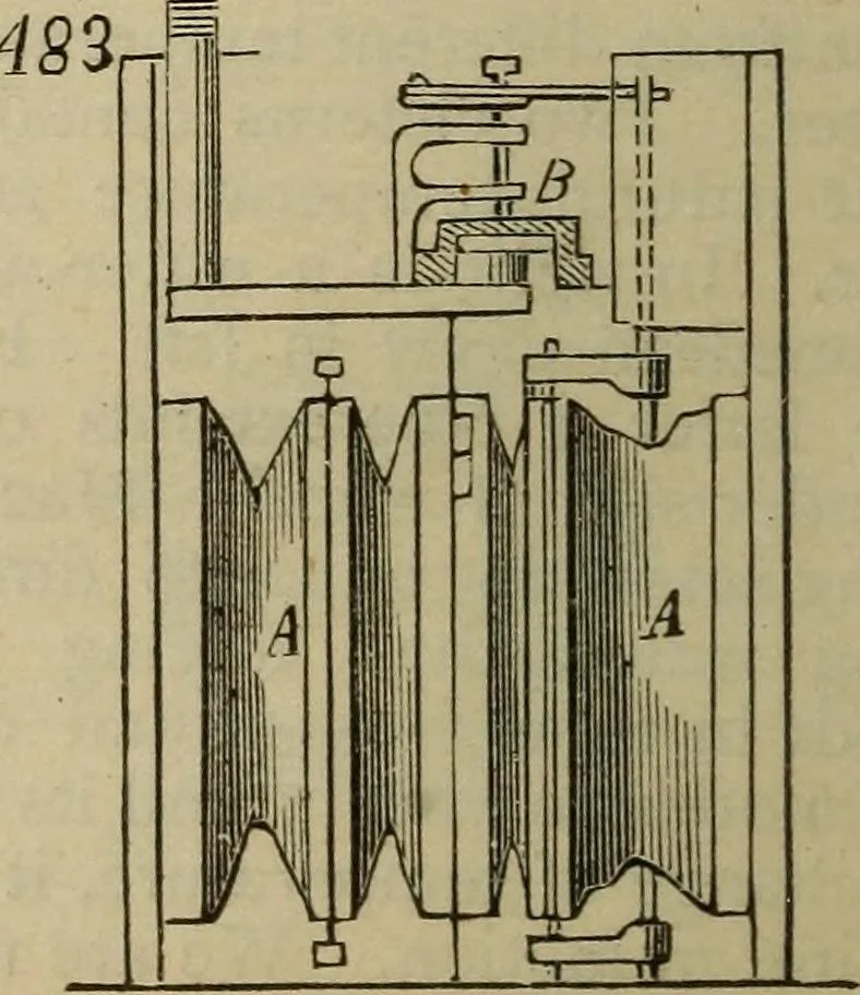 An illustration from Five hundred and seven mechanical movements, 1903, leaf 119