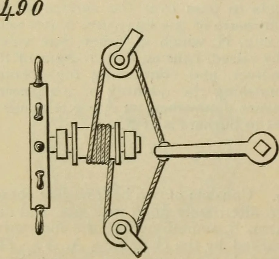An illustration from Five hundred and seven mechanical movements, 1903, leaf 121
