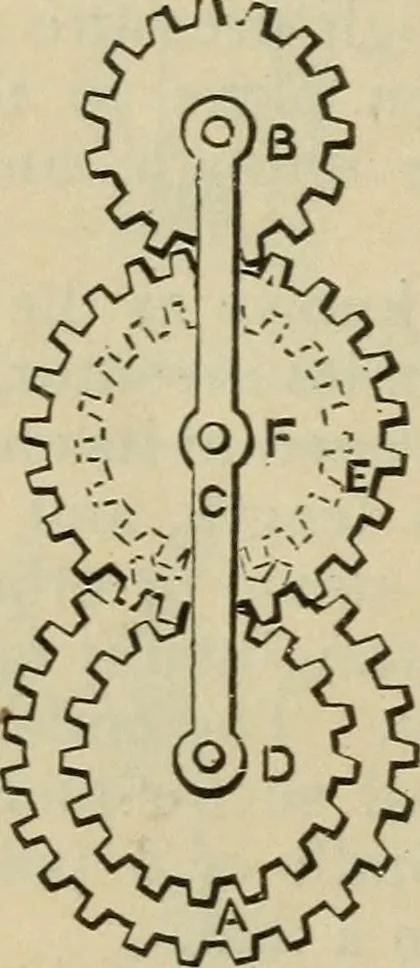 An illustration from Five hundred and seven mechanical movements, 1903, leaf 125