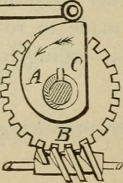 An illustration from Five hundred and seven mechanical movements, 1903, leaf 25