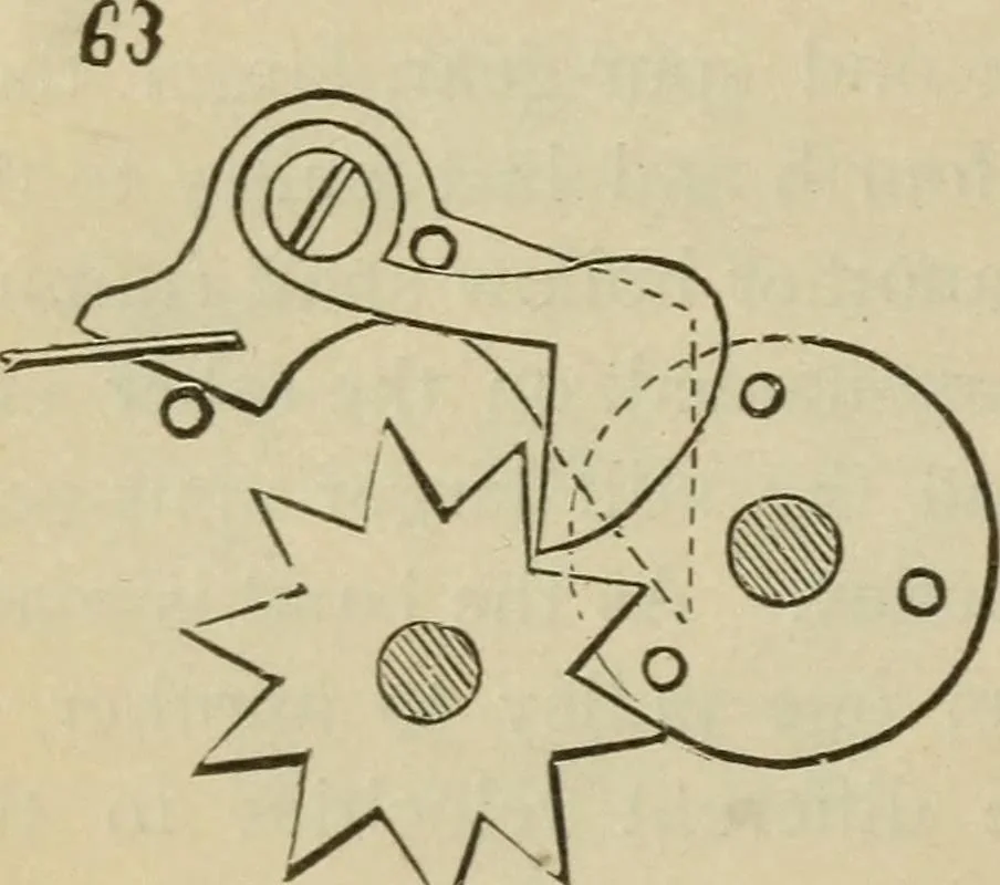 An illustration from Five hundred and seven mechanical movements, 1903, leaf 25