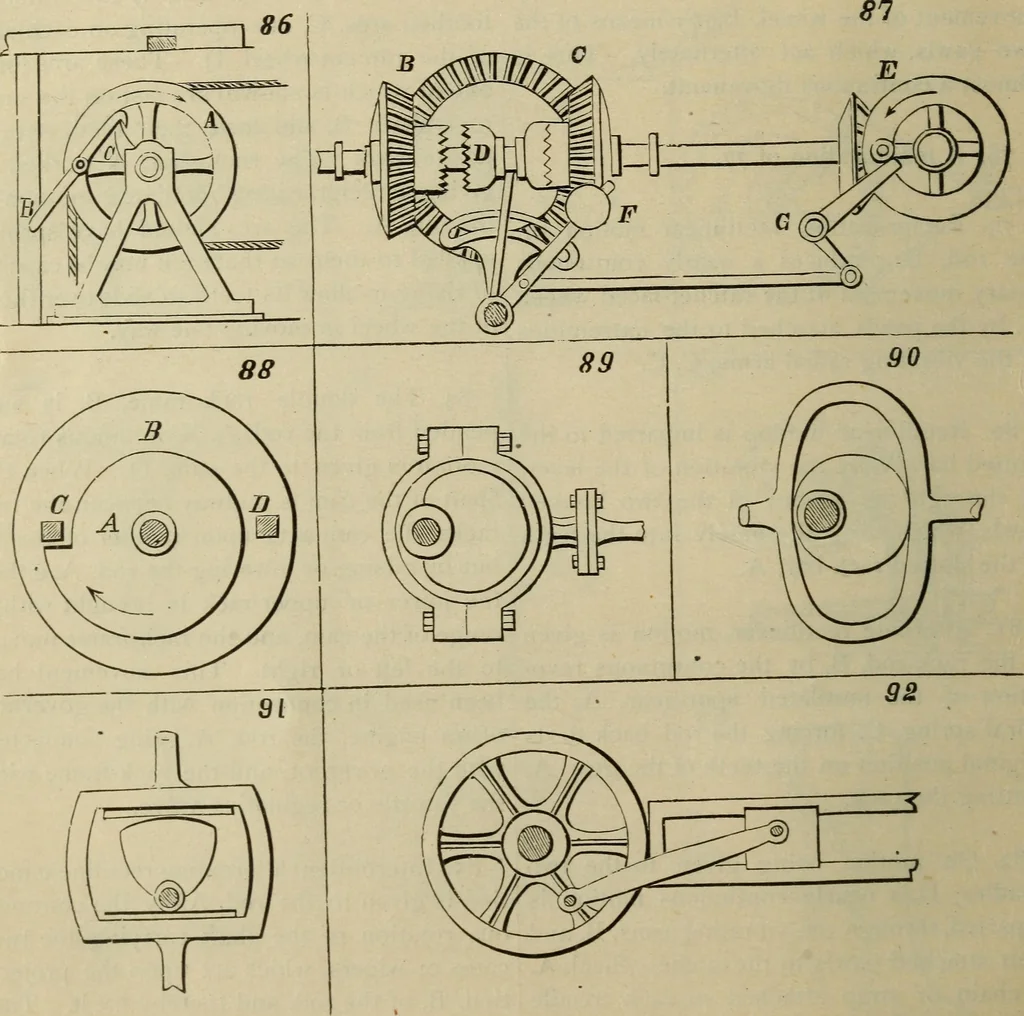 An illustration from Five hundred and seven mechanical movements, 1903, leaf 31
