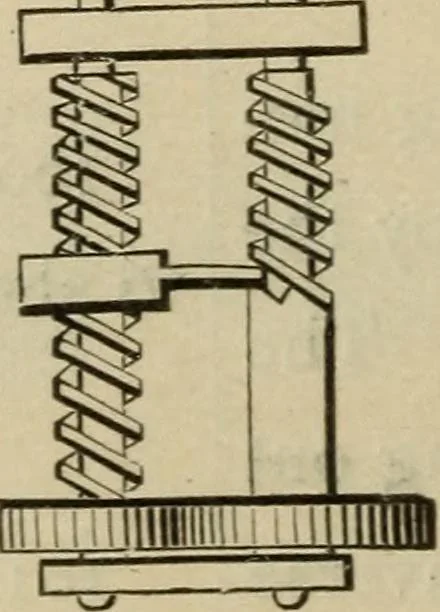 An illustration from Five hundred and seven mechanical movements, 1903, leaf 35