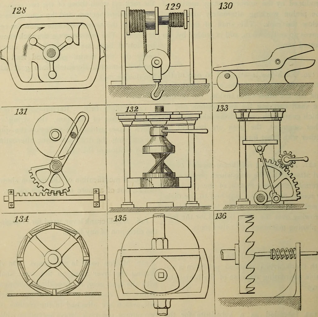 An illustration from Five hundred and seven mechanical movements, 1903, leaf 41