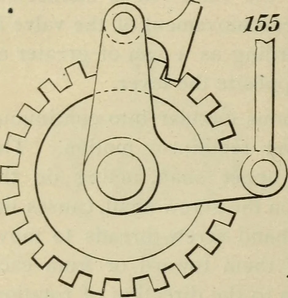 An illustration from Five hundred and seven mechanical movements, 1903, leaf 47
