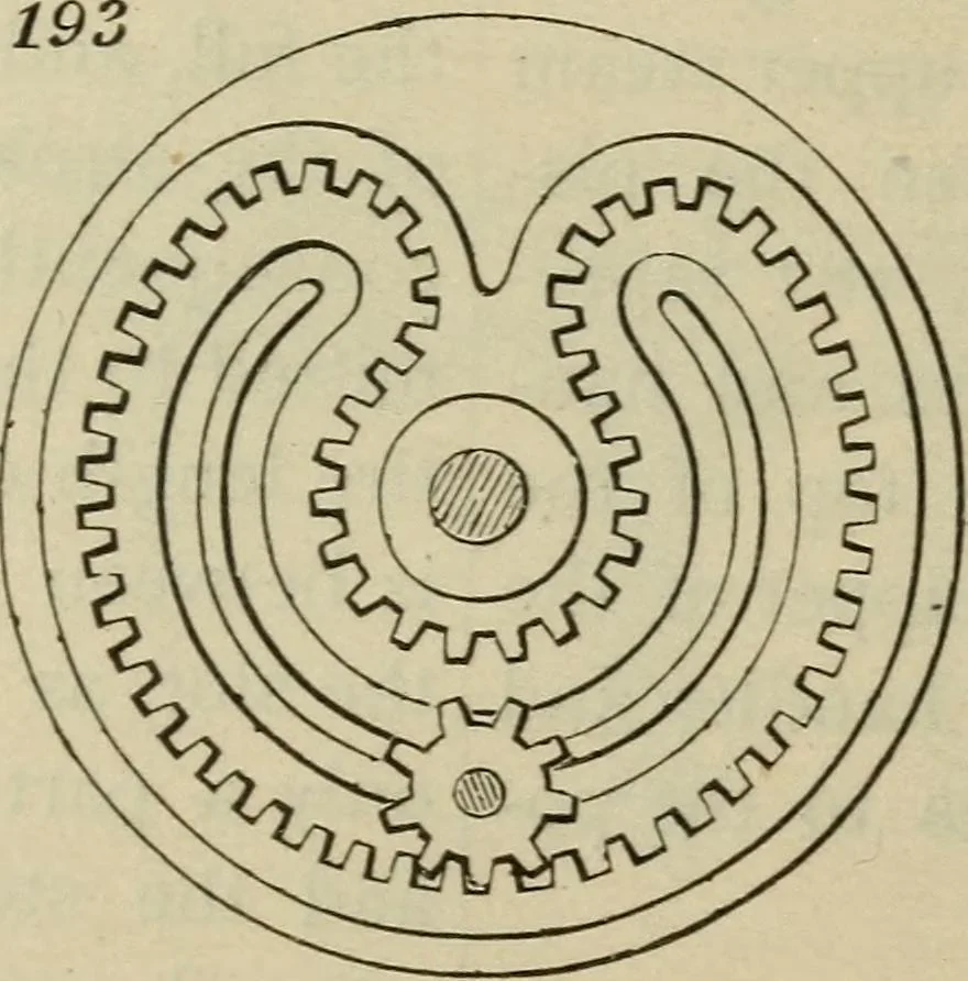 An illustration from Five hundred and seven mechanical movements, 1903, leaf 55