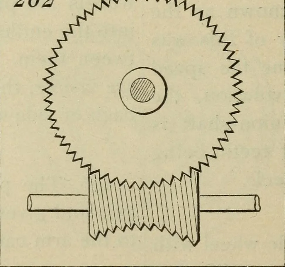 An illustration from Five hundred and seven mechanical movements, 1903, leaf 57