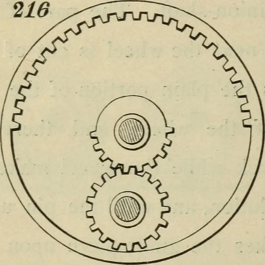 An illustration from Five hundred and seven mechanical movements, 1903, leaf 61