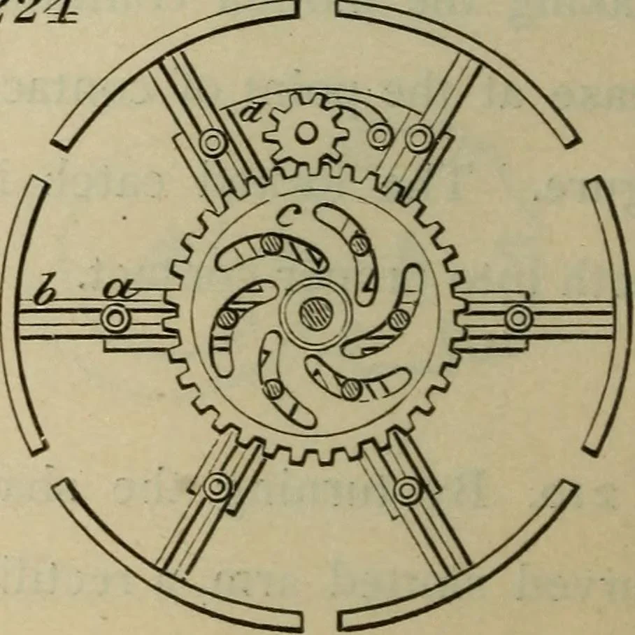 An illustration from Five hundred and seven mechanical movements, 1903, leaf 61