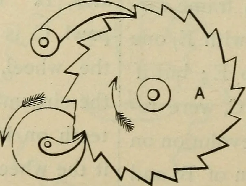 An illustration from Five hundred and seven mechanical movements, 1903, leaf 65