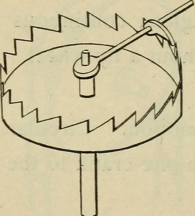 An illustration from Five hundred and seven mechanical movements, 1903, leaf 65