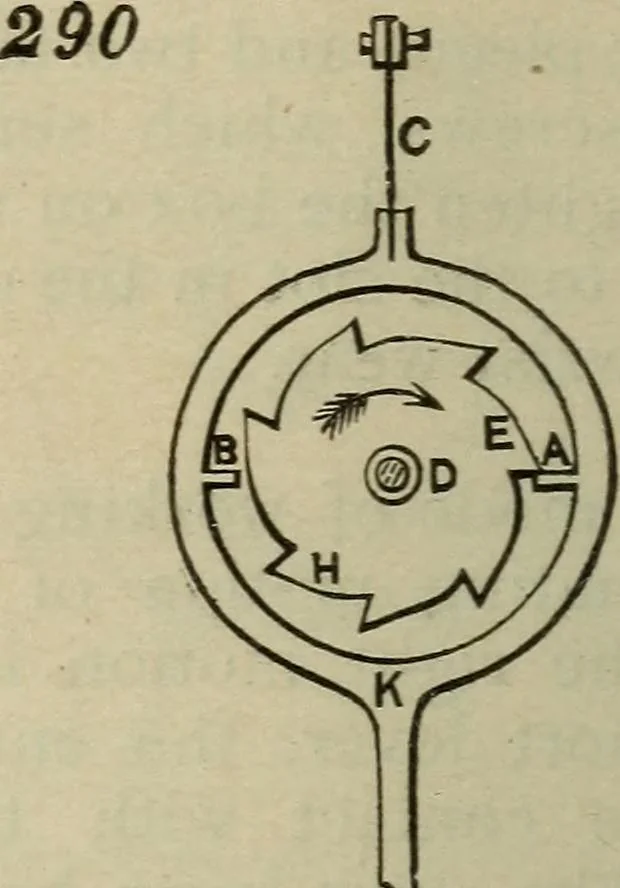 An illustration from Five hundred and seven mechanical movements, 1903, leaf 77