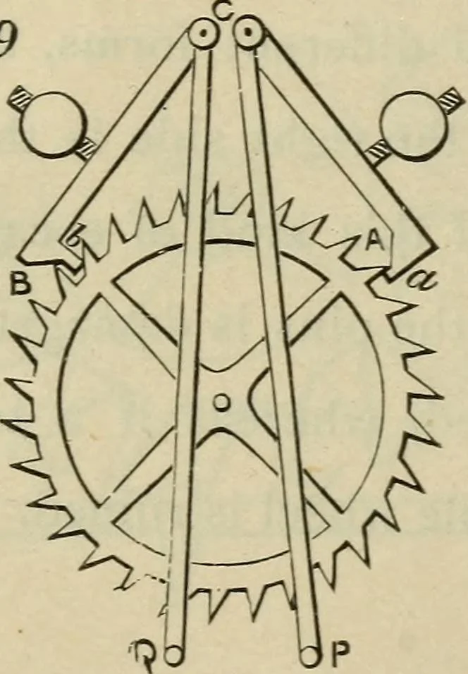 An illustration from Five hundred and seven mechanical movements, 1903, leaf 81