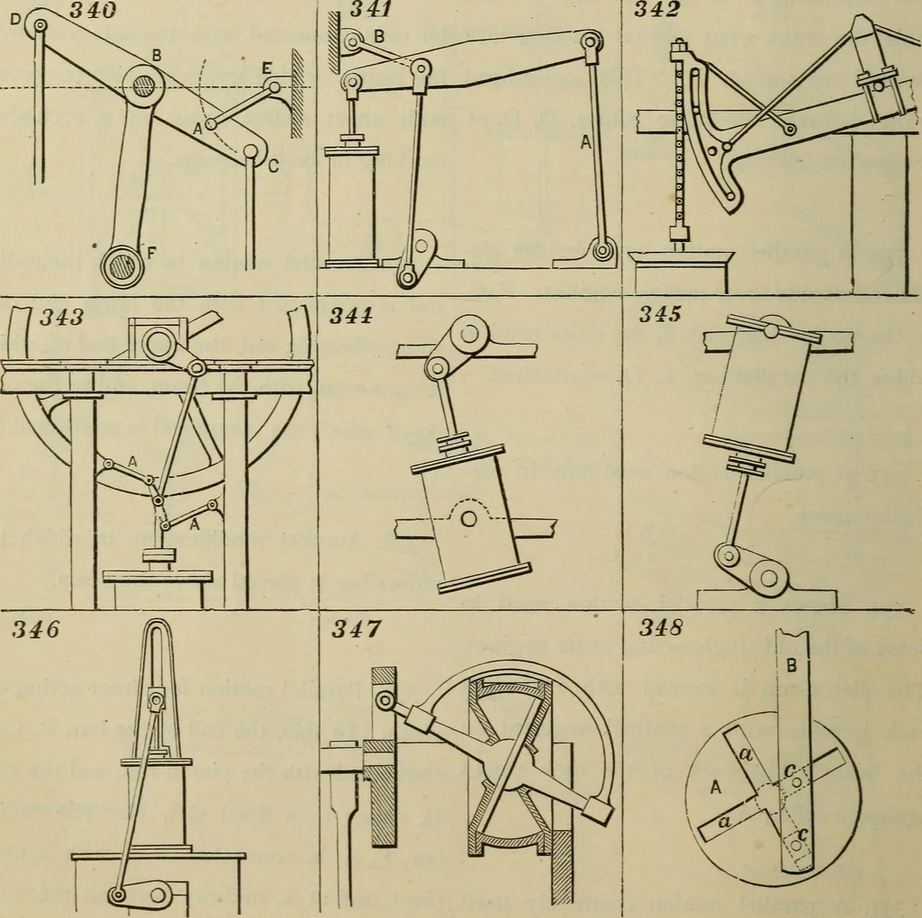An illustration from Five hundred and seven mechanical movements, 1903, leaf 89