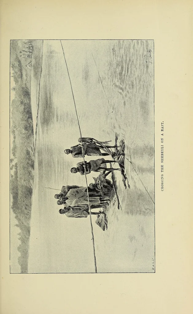 An illustration from Five months' sport in Somali land, 1894, leaf 101