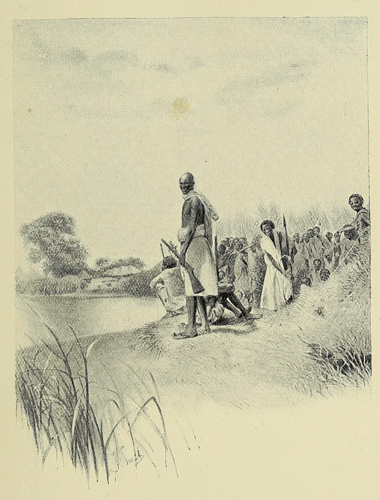 An illustration from Five months' sport in Somali land, 1894, leaf 33