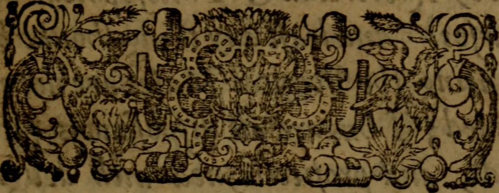 An illustration from Five books of philosophicall comfort ..., 1609, leaf 12