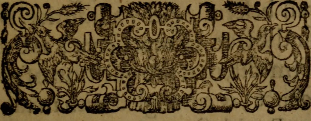 An illustration from Five books of philosophicall comfort ..., 1609, leaf 256