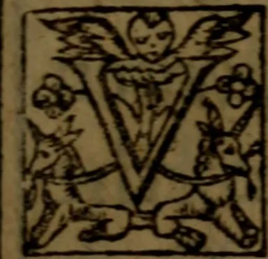 An illustration from Five books of philosophicall comfort ..., 1609, leaf 34