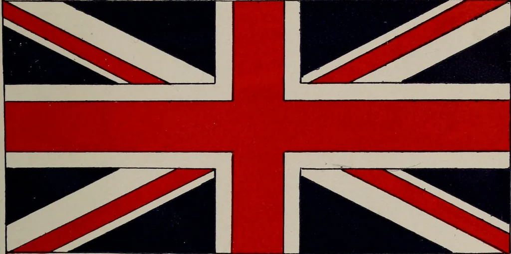 An illustration from The flag of Canada., 1912, leaf 18