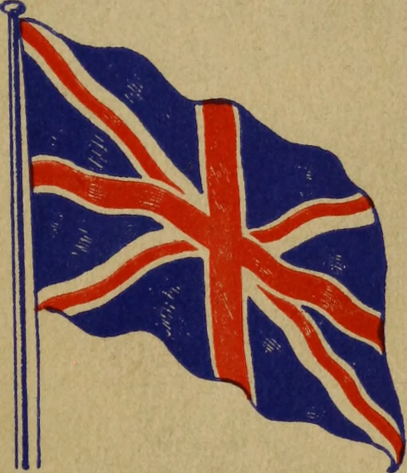 An illustration from The flag of Canada., 1912, leaf 2