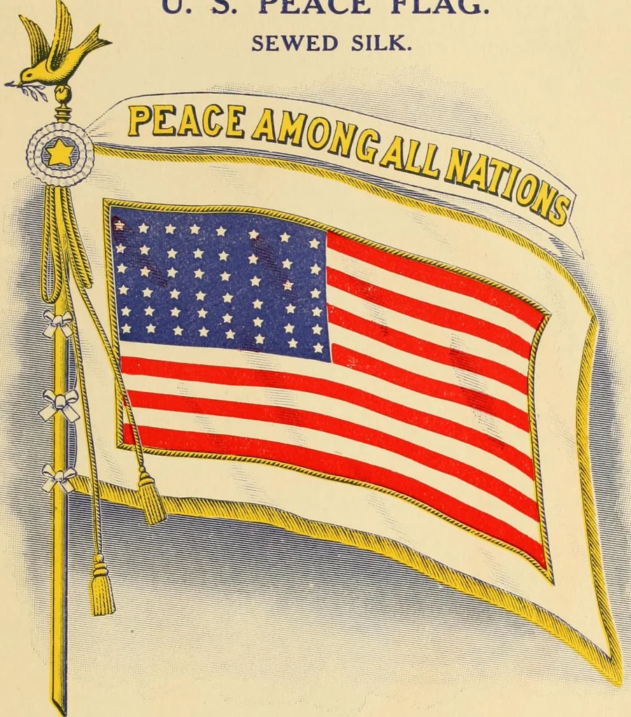 An illustration from Flags, banners and decoration goods of every description., 1915, leaf 151