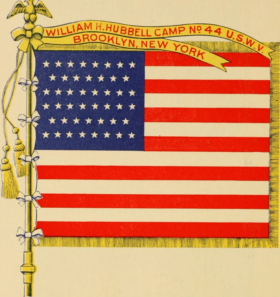 An illustration from Flags, banners and decoration goods of every description., 1915, leaf 154