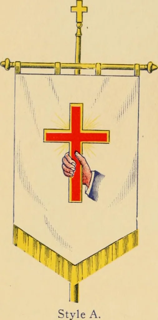 An illustration from Flags, banners and decoration goods of every description., 1915, leaf 158