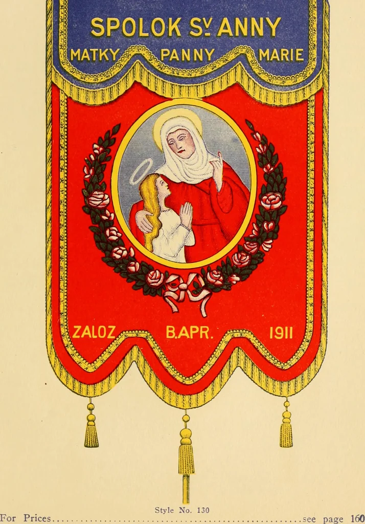 An illustration from Flags, banners and decoration goods of every description., 1915, leaf 163