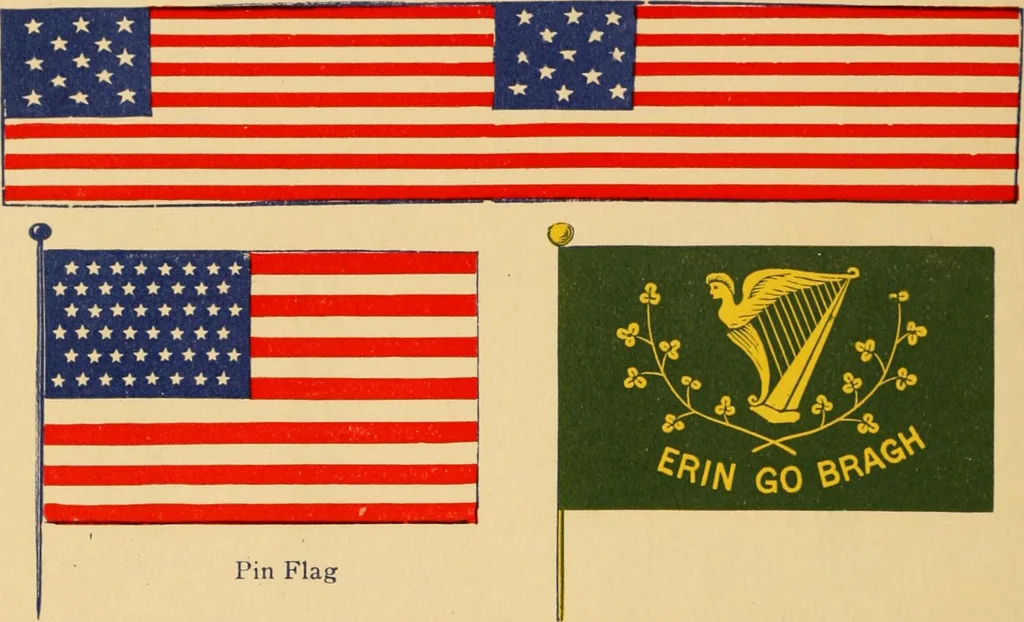 An illustration from Flags, banners and decoration goods of every description., 1915, leaf 194