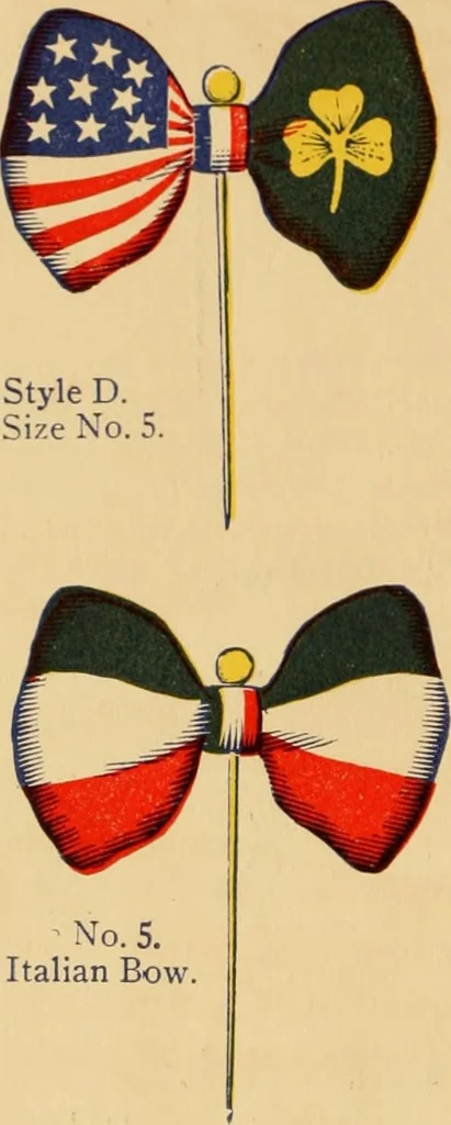 An illustration from Flags, banners and decoration goods of every description., 1915, leaf 196