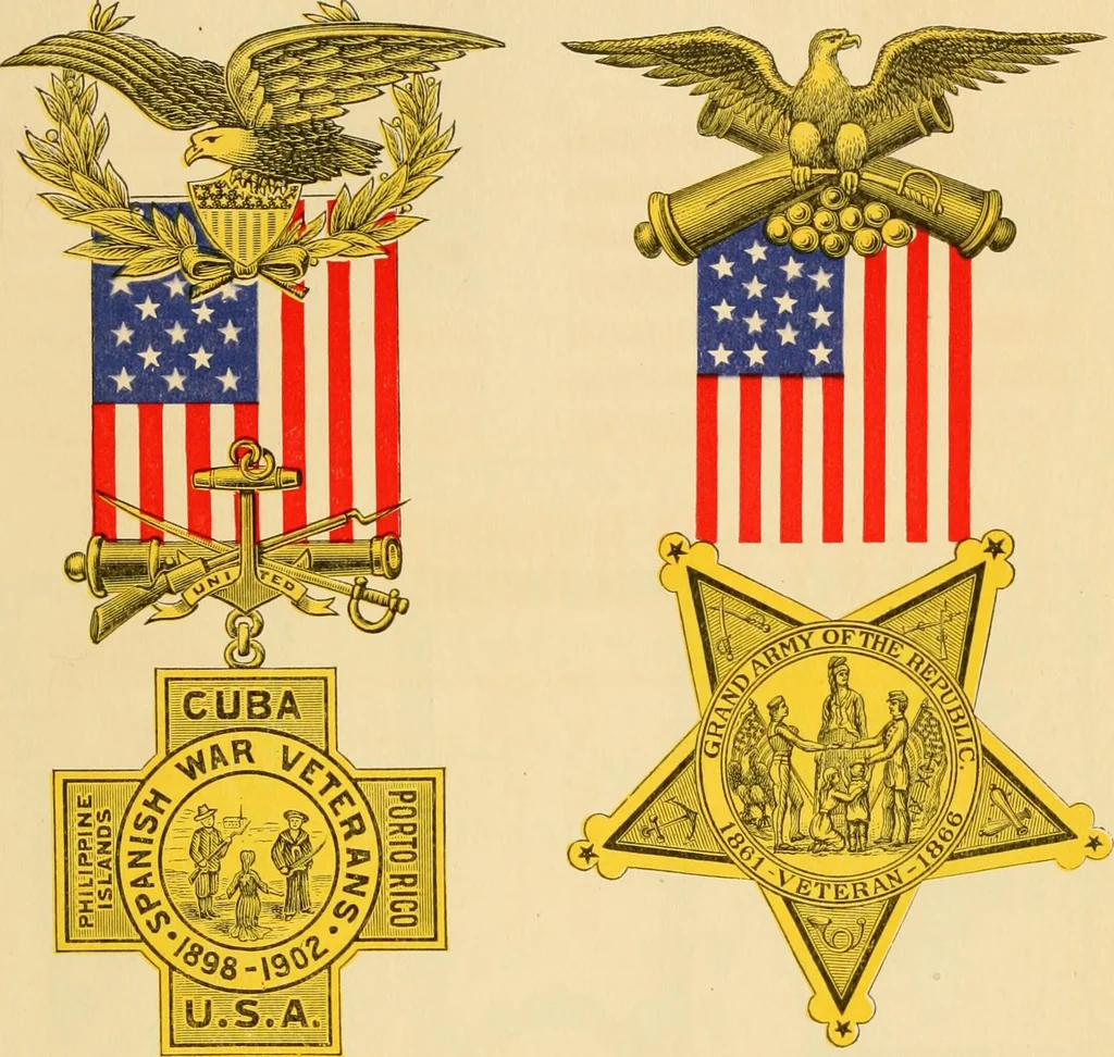 An illustration from Flags, banners and decoration goods of every description., 1915, leaf 27