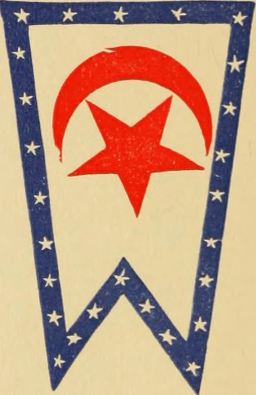 An illustration from Flags, banners and decoration goods of every description., 1915, leaf 28