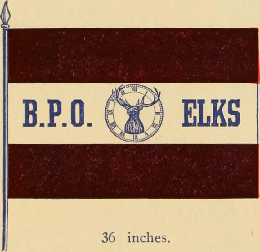 An illustration from Flags, banners and decoration goods of every description., 1915, leaf 56