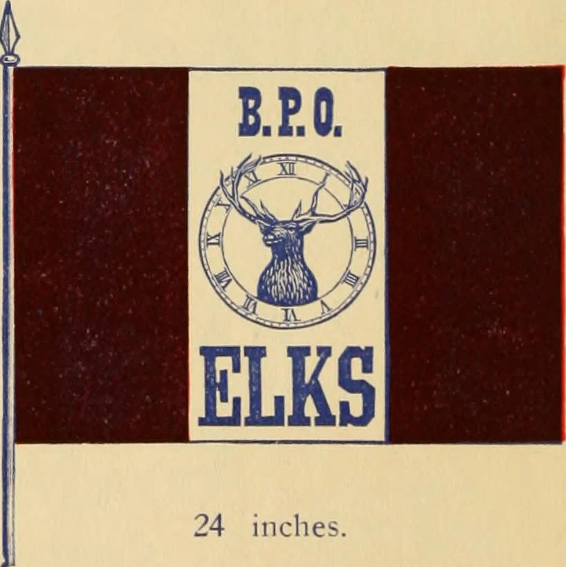 An illustration from Flags, banners and decoration goods of every description., 1915, leaf 56