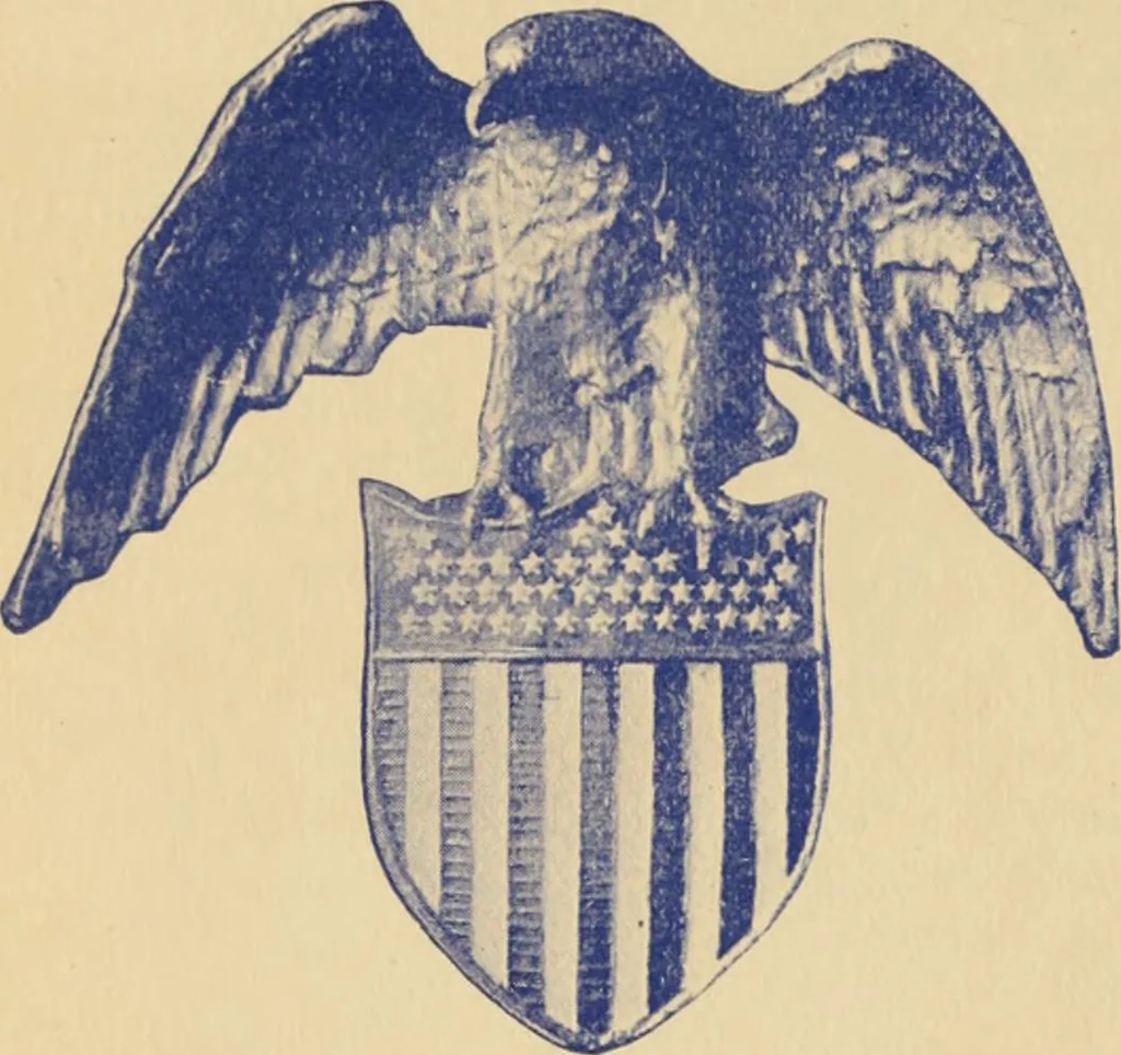 An illustration from Flags, banners and decoration goods of every description., 1915, leaf 66