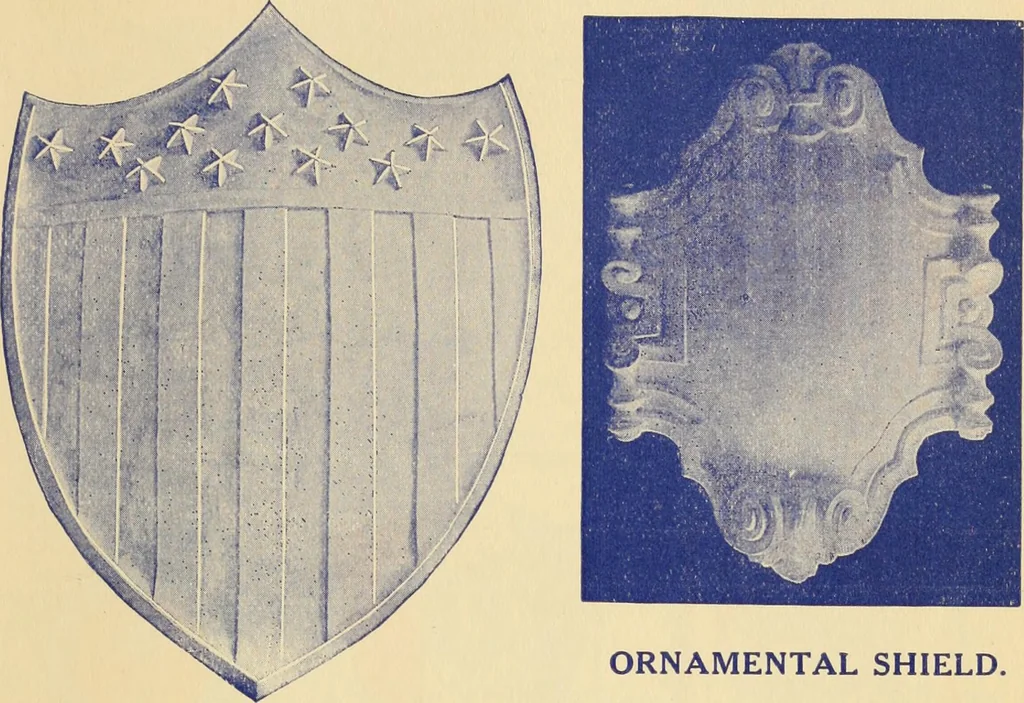 An illustration from Flags, banners and decoration goods of every description., 1915, leaf 67