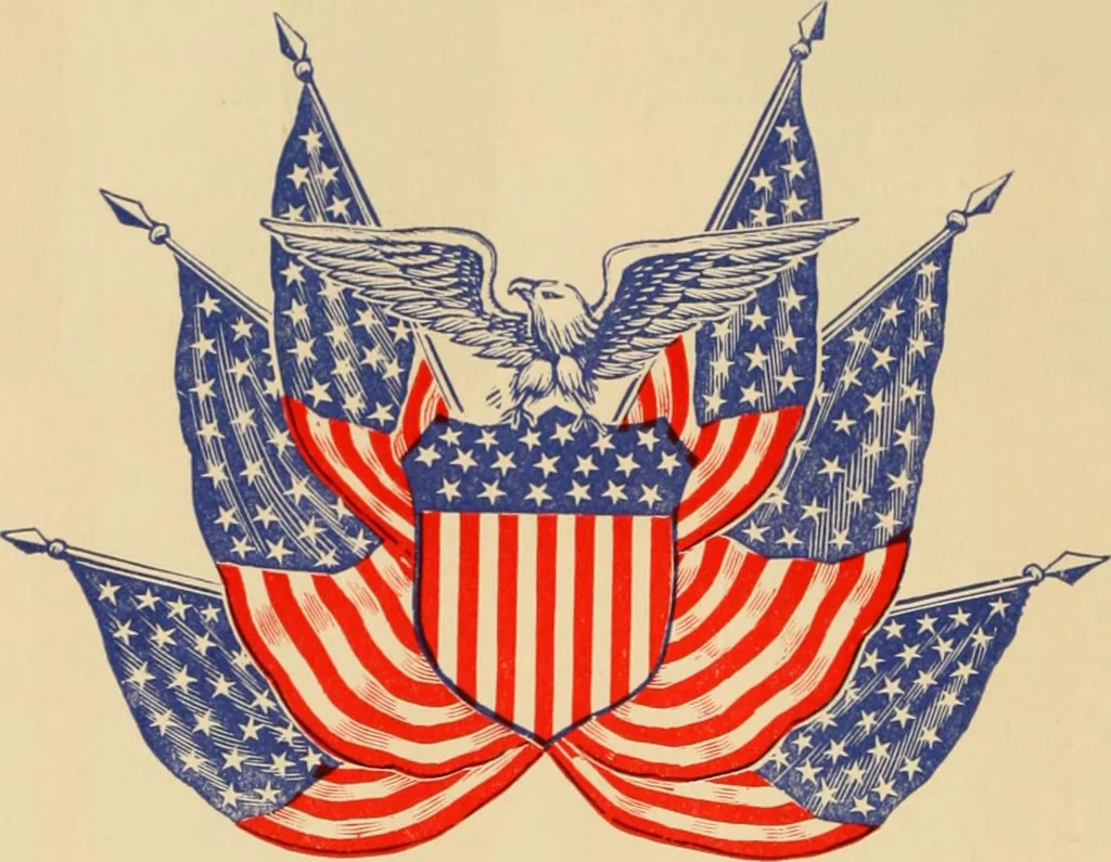 An illustration from Flags, banners and decoration goods of every description., 1915, leaf 80