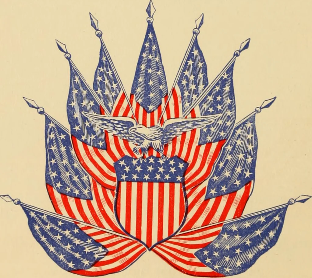 An illustration from Flags, banners and decoration goods of every description., 1915, leaf 80