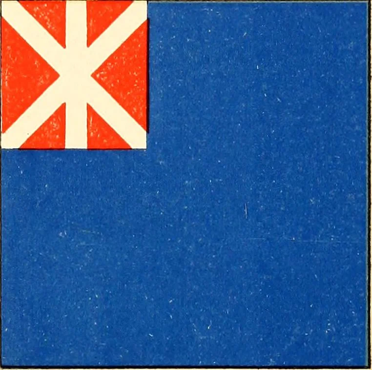 An illustration from Flags of the Army of the United States carried during the War of the Rebellion, 1861-1865, to designate the headquarters of the different armies, army corps, divisions and brigades, 1887, leaf 103