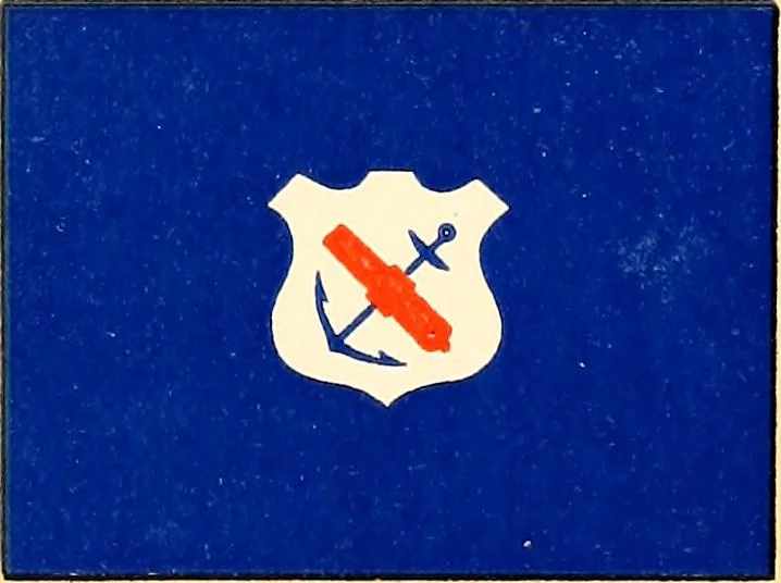 An illustration from Flags of the Army of the United States carried during the War of the Rebellion, 1861-1865, to designate the headquarters of the different armies, army corps, divisions and brigades, 1887, leaf 85