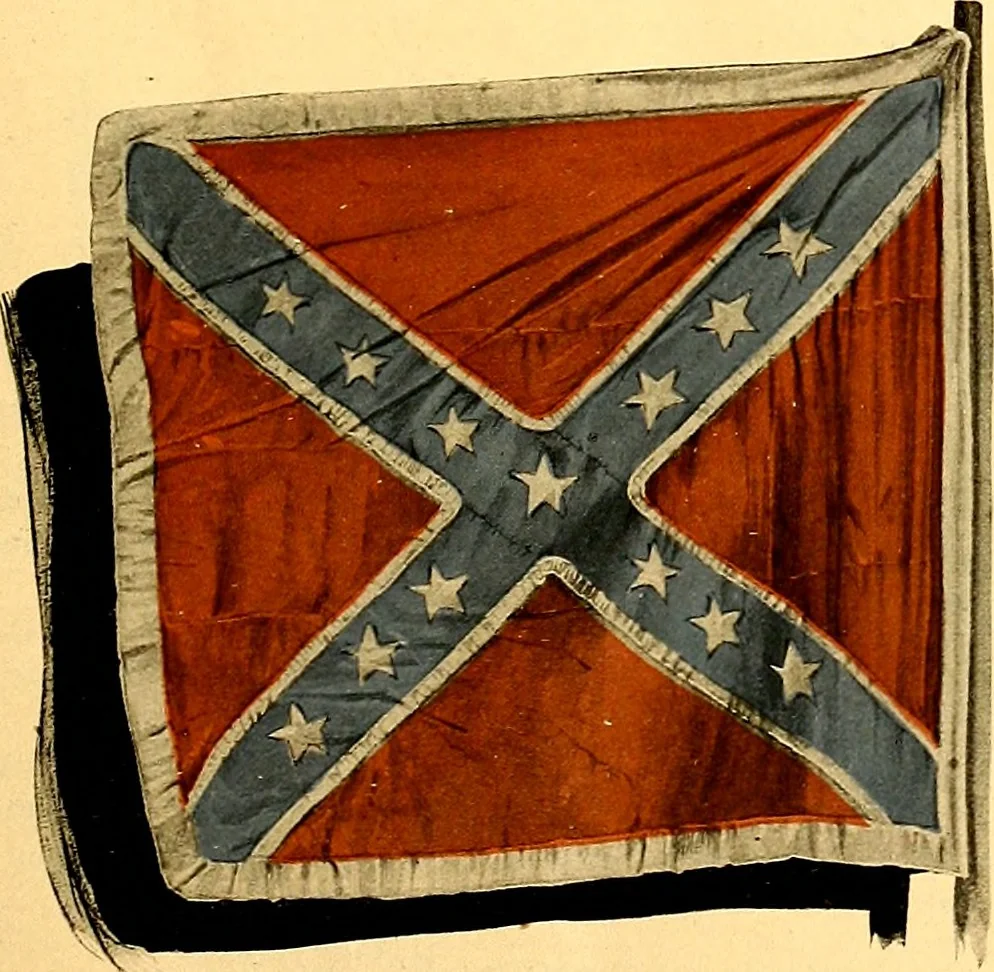 An illustration from The flags of the Confederate armies. Returned to the men who bore them by the United States government, 1905, leaf 18