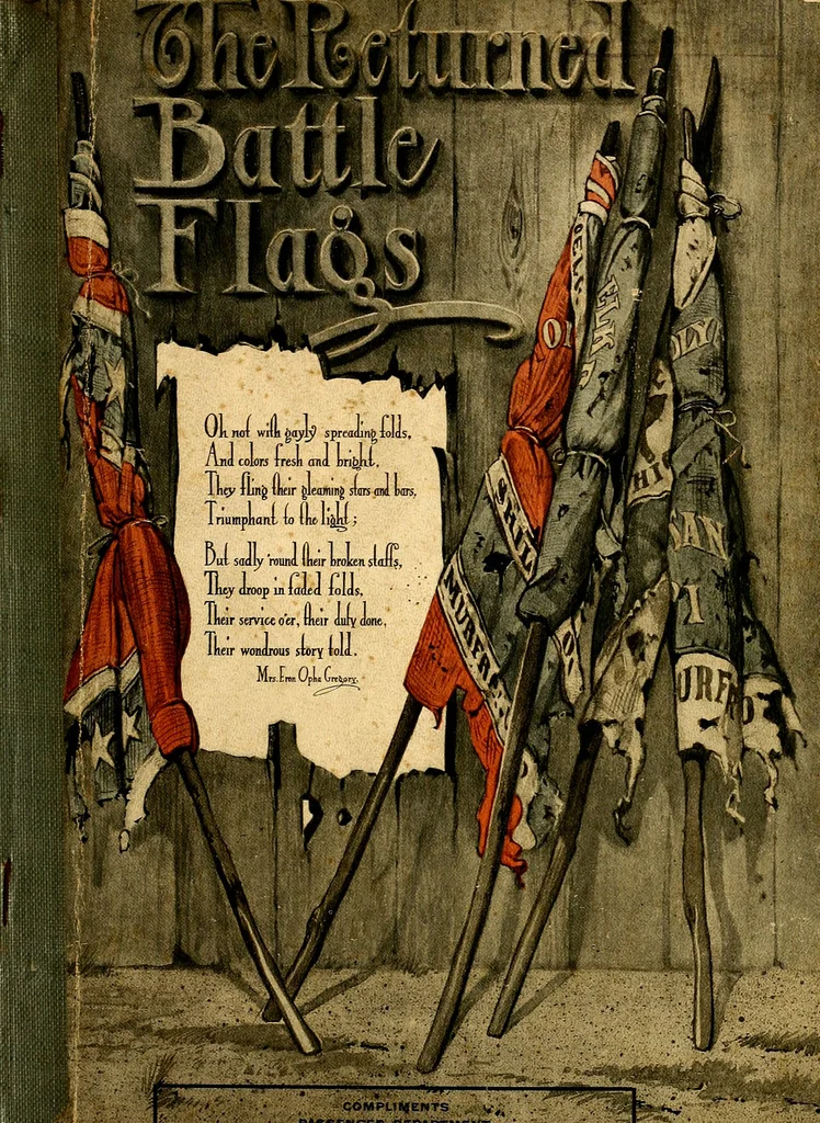 An illustration from The flags of the Confederate armies. Returned to the men who bore them by the United States government, 1905, leaf 2