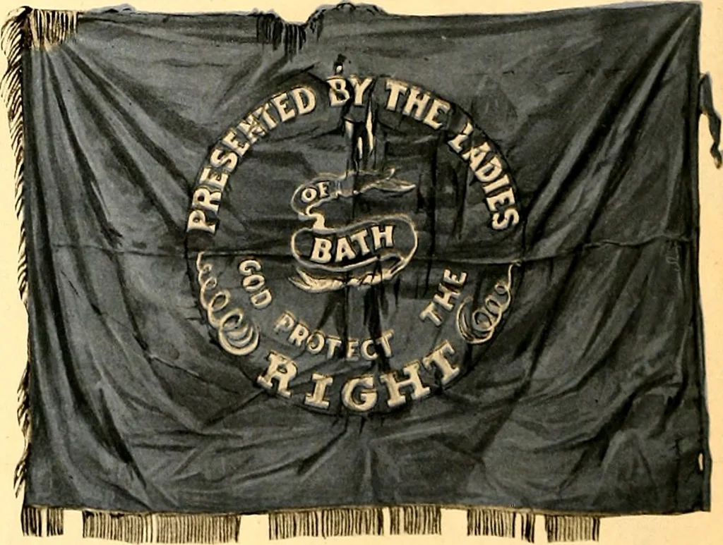 An illustration from The flags of the Confederate armies. Returned to the men who bore them by the United States government, 1905, leaf 27