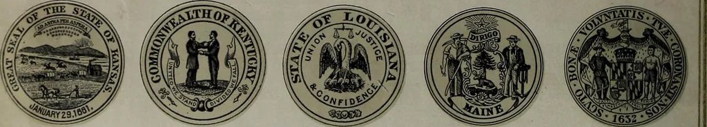 An illustration from Flags of the United States and foreign countries, 1914, leaf 9