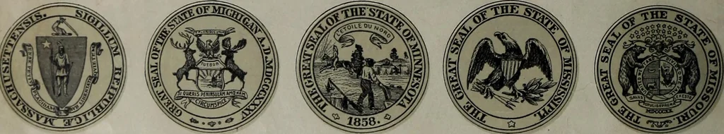 An illustration from Flags of the United States and foreign countries, 1914, leaf 9
