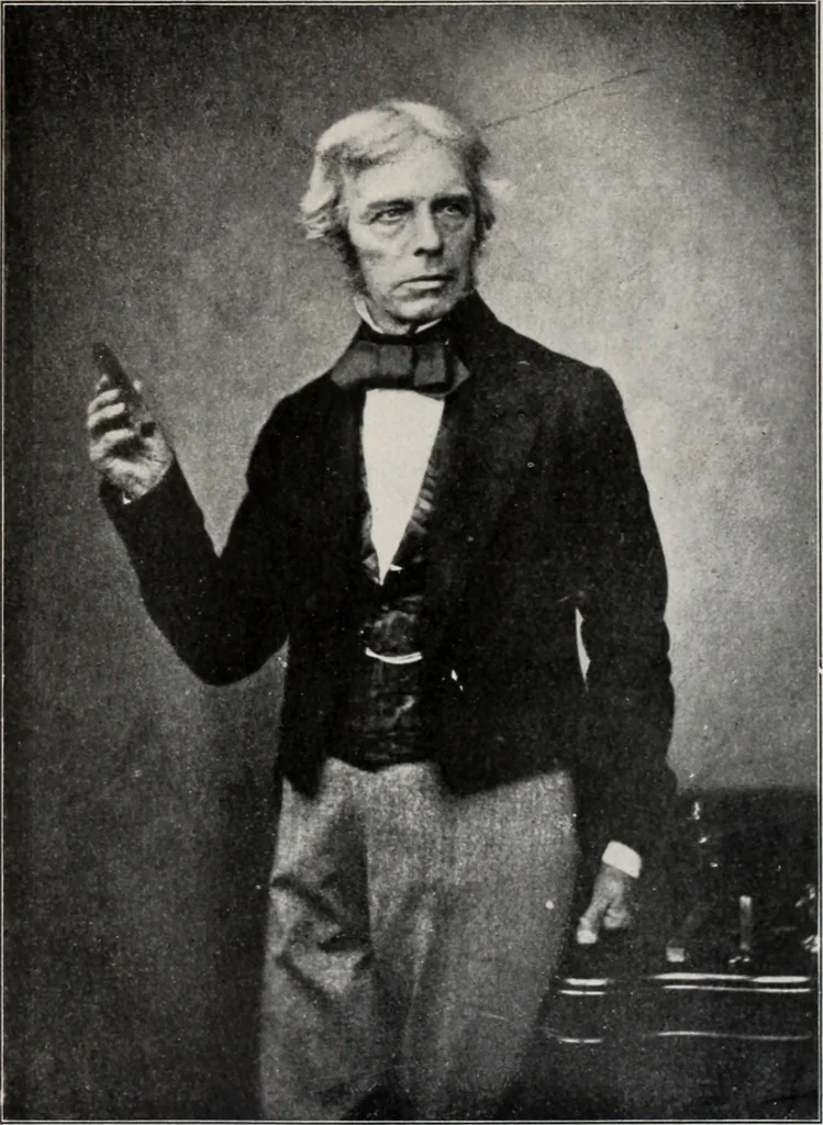 An illustration from Flame, electricity and the camera; man's progress from the first kindling of fire to the wireless telegraph and the photography of color, 1900, leaf 133